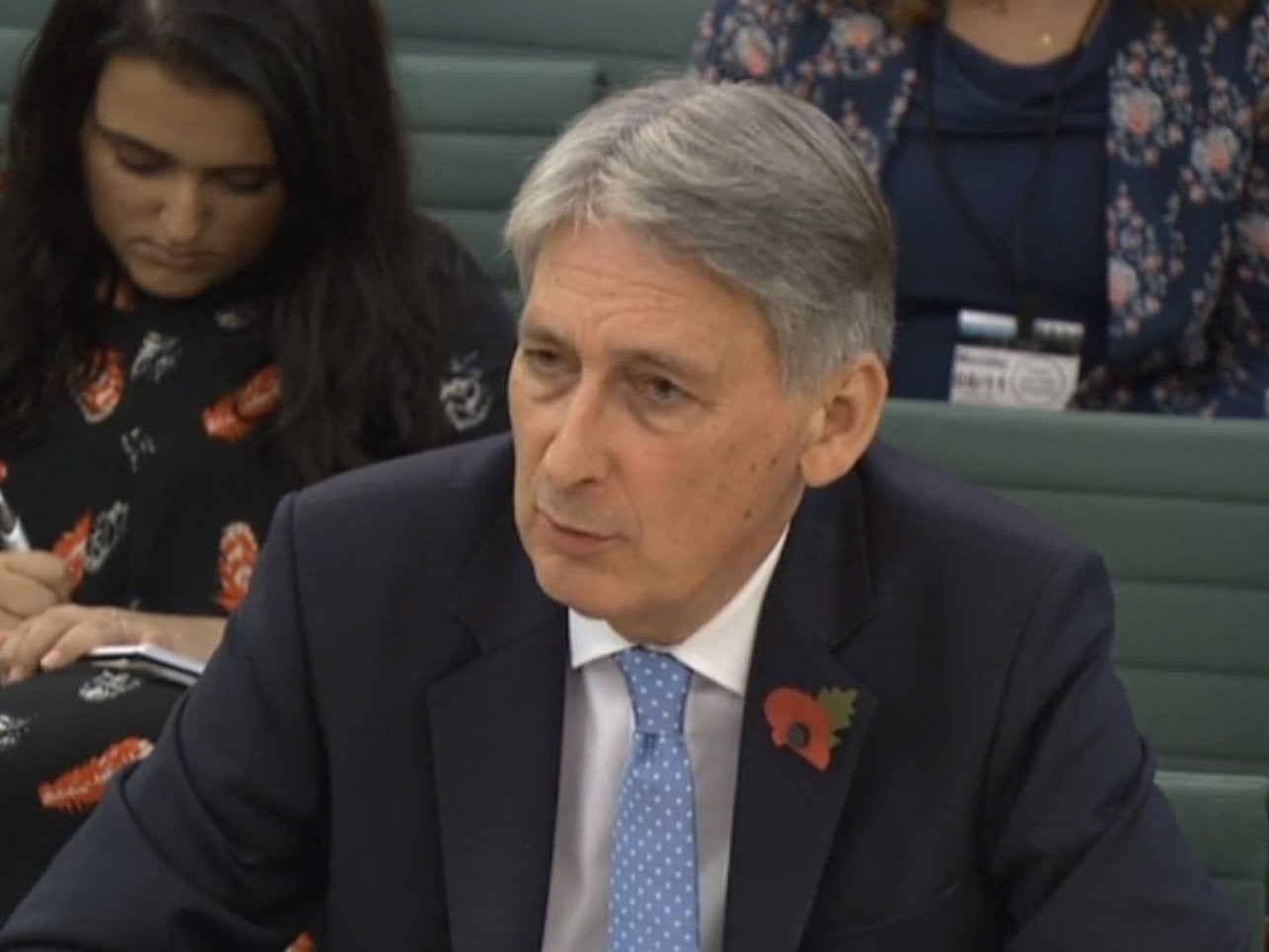 A worried man? Chancellor Philip Hammond should be if he's seen the latest figures from the UK's dominant services sector