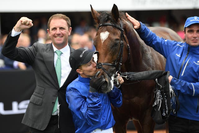 The win was the first by a British-trained horse at the Melbourne Cup