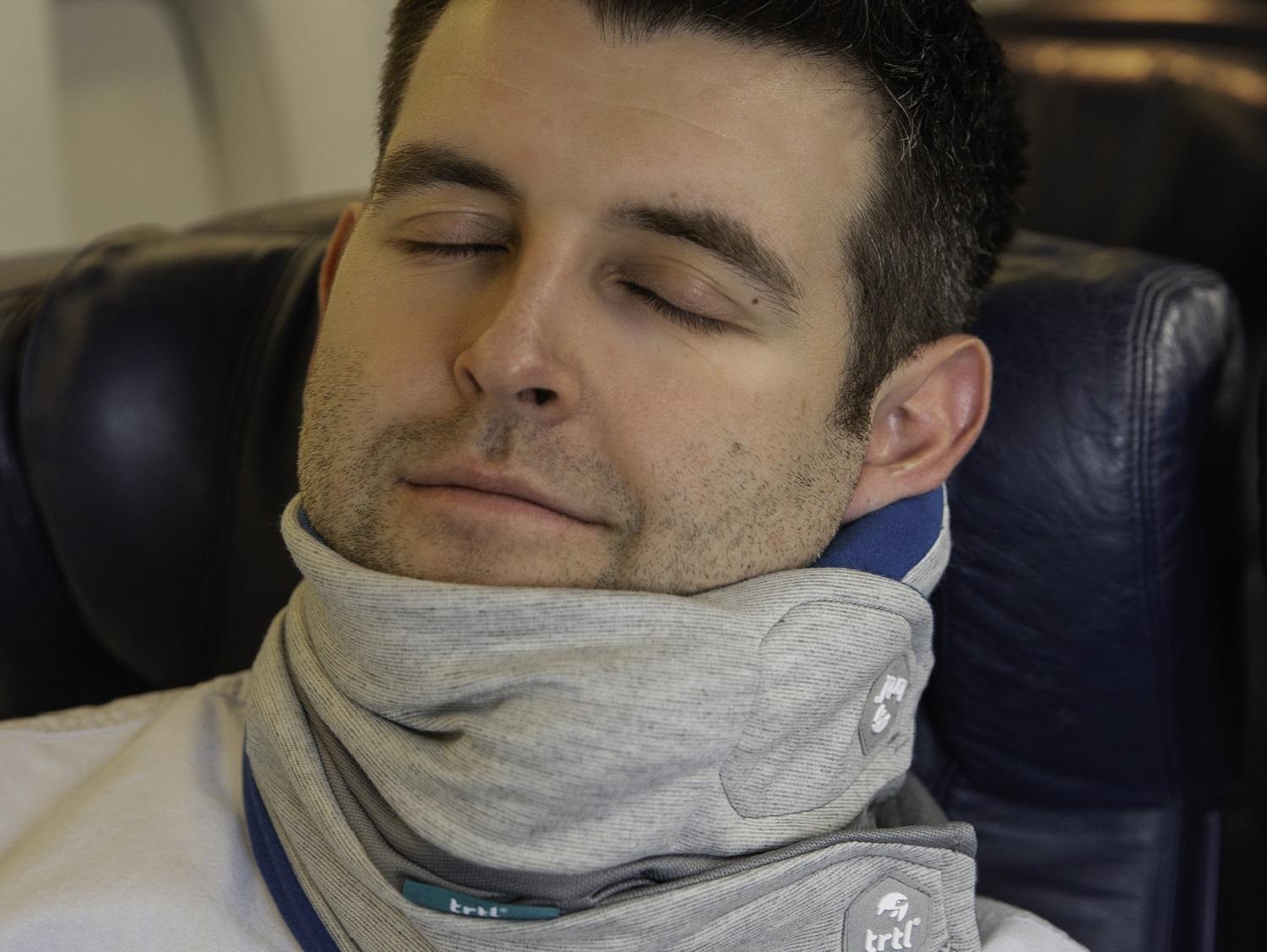 Shares on Facebook have given Michael Corrigan’s travel pillow firm a major boost