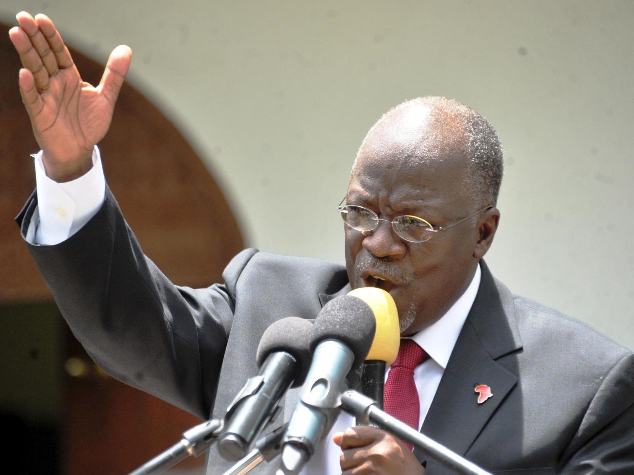 President John Magufuli's government has been criticised over growing authoritarianism