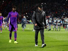 Liverpool's European campaign rocked after shock defeat by Red Star