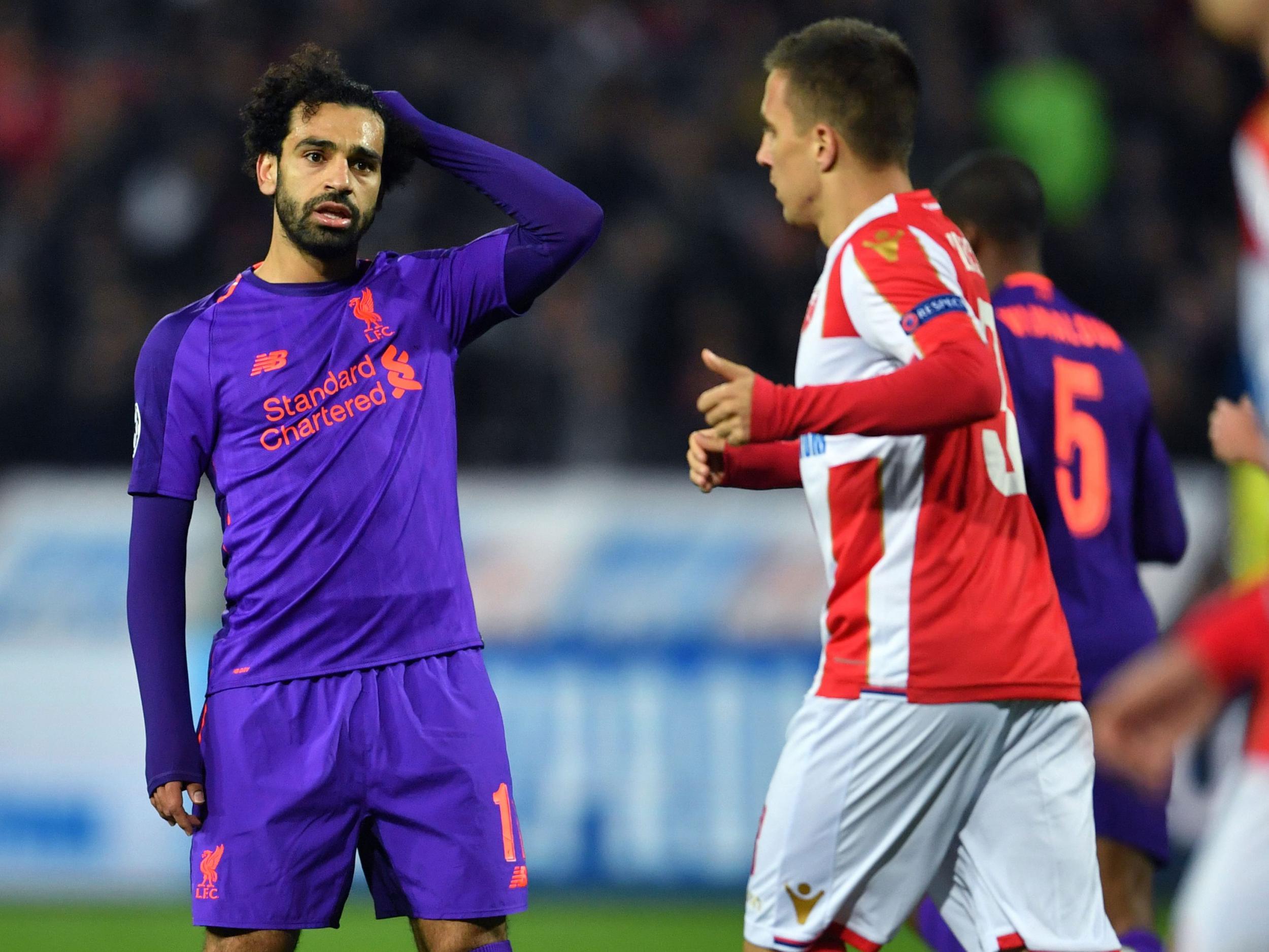 Liverpool were well below-par in Belgrade