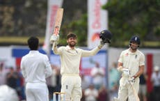 Foakes reaches century on his England debut to continue fightback