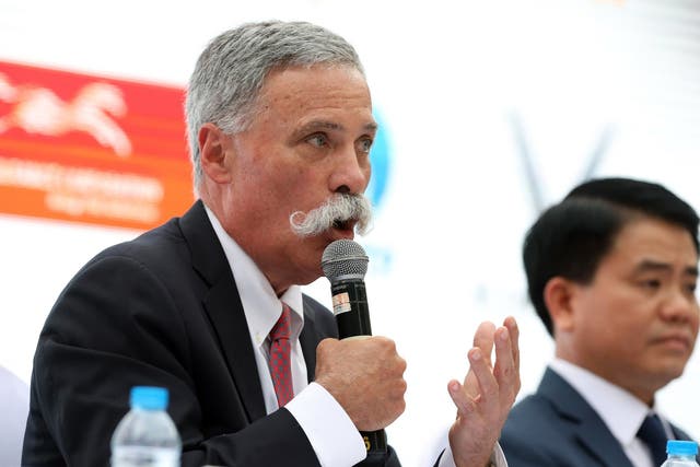 Formula One CEO Chase Carey has confirmed the Vietnam Grand Prix will be added from 2020