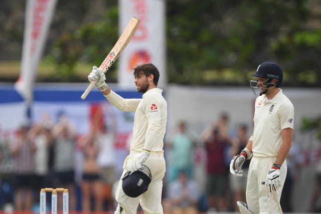 Ben Foakes' century saved England's first innings and put them in the driving seat