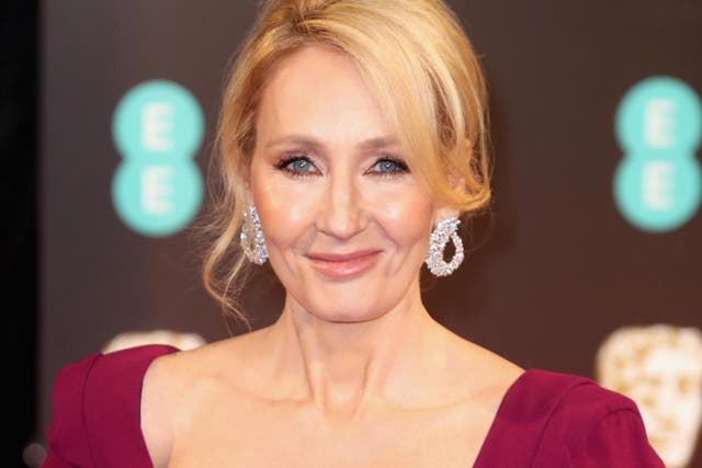 . K. Rowling attends the 70th EE British Academy Film Awards