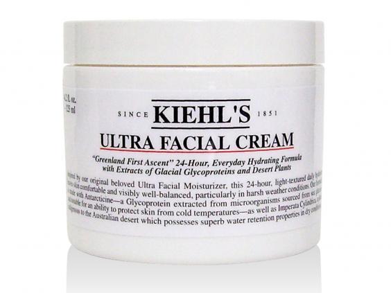 Kiehl’s Ultra Facial Cream, £24.50 for 50ml <a href="https://www.kiehls.co.uk/skin-care/category/moisturisers/ultra-facial-cream/622.html" target="_blank" class="body-gallery" data-vars-item-name="GL-8766321-https://www.kiehls.co.uk/skin-care/category/moisturisers/ultra-facial-cream/622.html" data-vars-event-id="c6"> Buy it now.
</a>