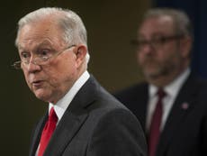 Trump announces attorney general’s resignation and replacement