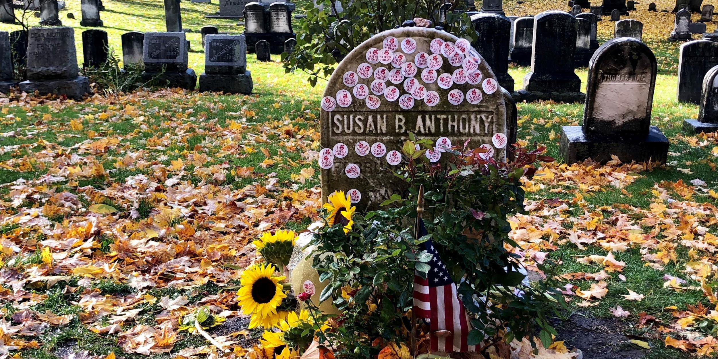 This Is Why People Are Putting Their ‘I Voted’ Stickers On Susan B ...