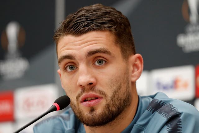 Chelsea's Mateo Kovacic during the press conference