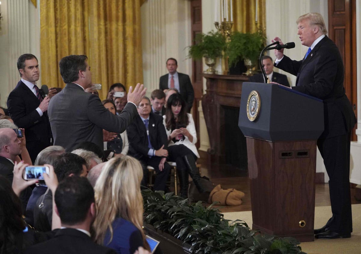 CNN sues Trump for banning journalist Jim Acosta from White House