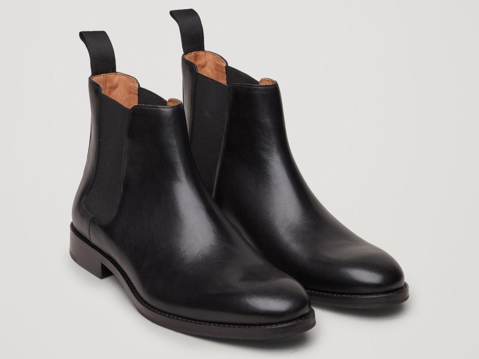 Leather Chelsea Boots, £135, Cos