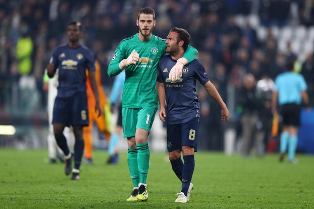 David De Gea played brilliantly against the club that is pursuing his signature