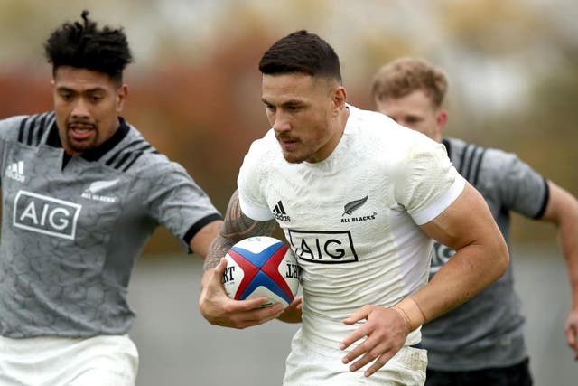 Sonny Bill Williams starts for New Zealand against England