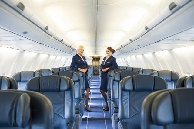 Inside the Ryanair corporate jet: still the same leather seats