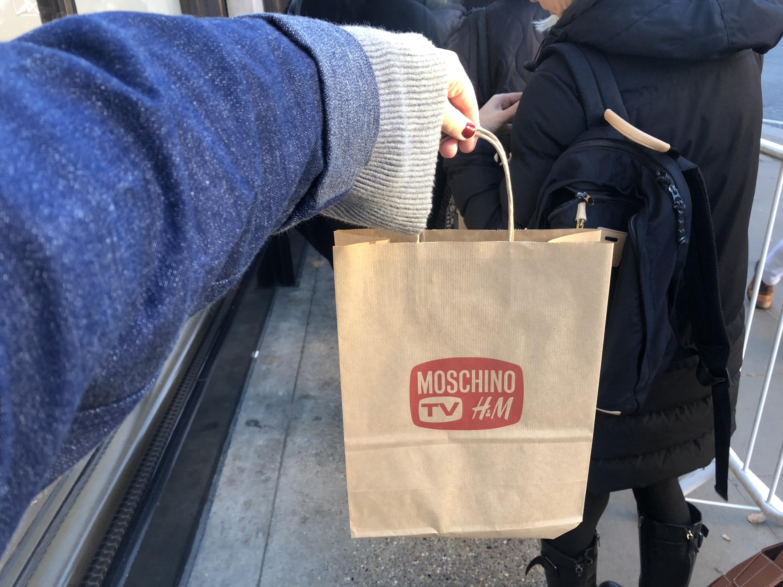 H and best sale m moschino bag