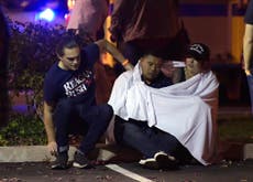Las Vegas shooting survivors were at California bar shooting