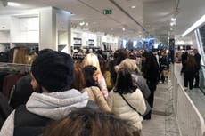 H&M x Moschino: Fans queue for 11 hours to get their hands on UK collection