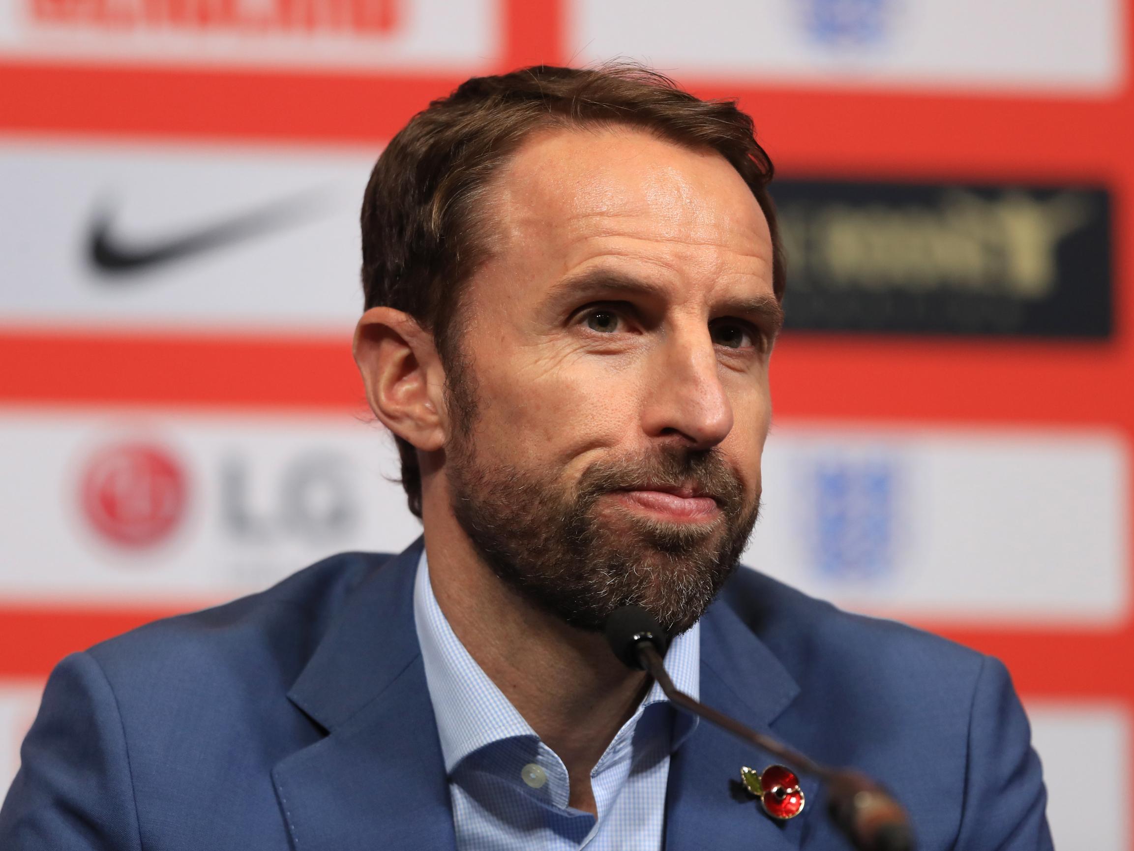 Southgate’s press conference was dominated by questions about Rooney