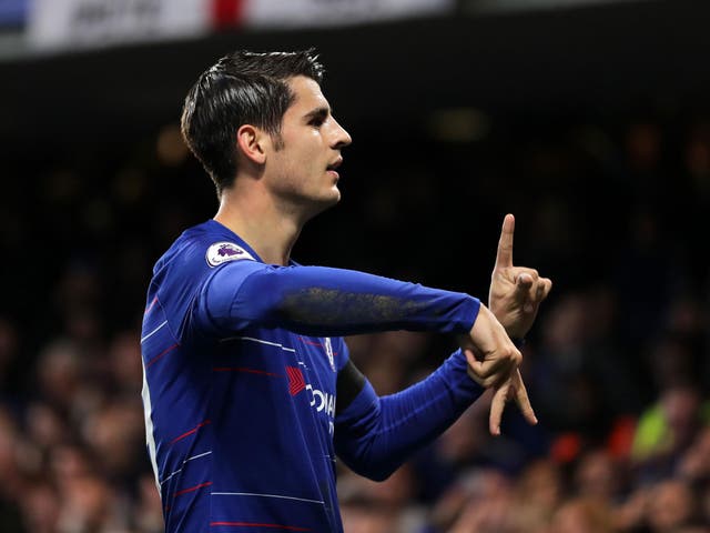 Morata is set to leave Chelsea this month, likely on loan