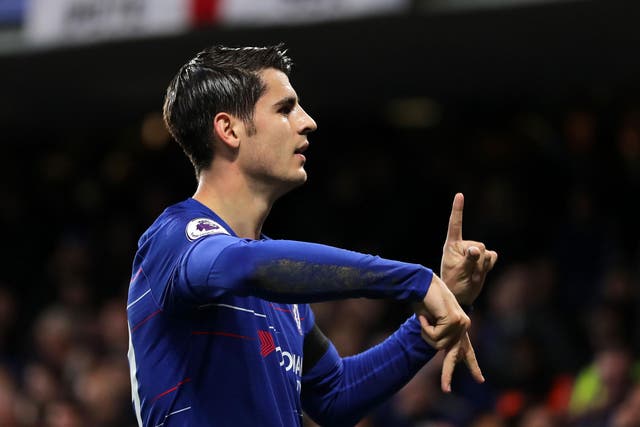 Morata is set to leave Chelsea this month, likely on loan