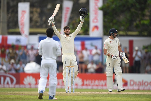 Ben Foakes became just the second English wicketkeeper to score a century on his Test debut