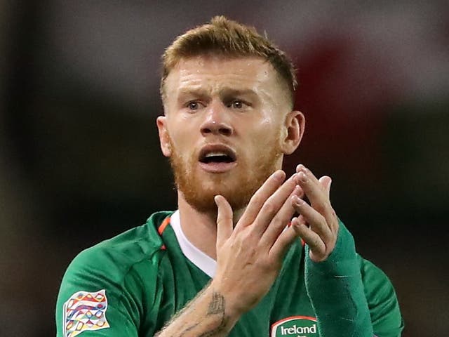 Footballer James McClean has been sent abusive packages after refusing to wear a poppy