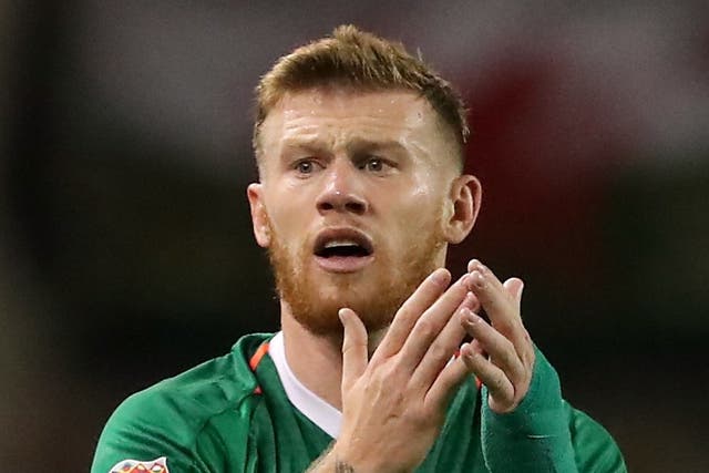 Footballer James McClean has been sent abusive packages after refusing to wear a poppy