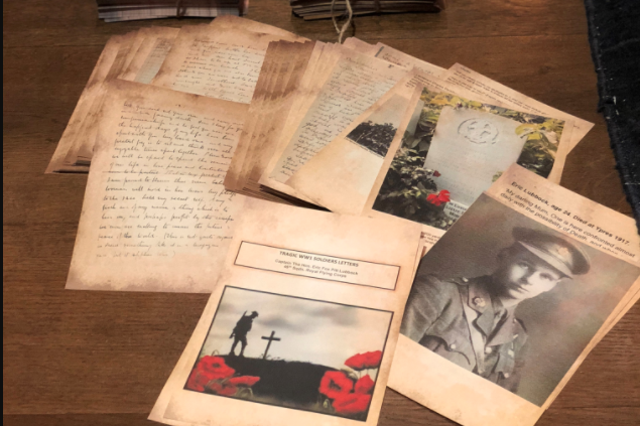 Letters from soldiers of the First World War