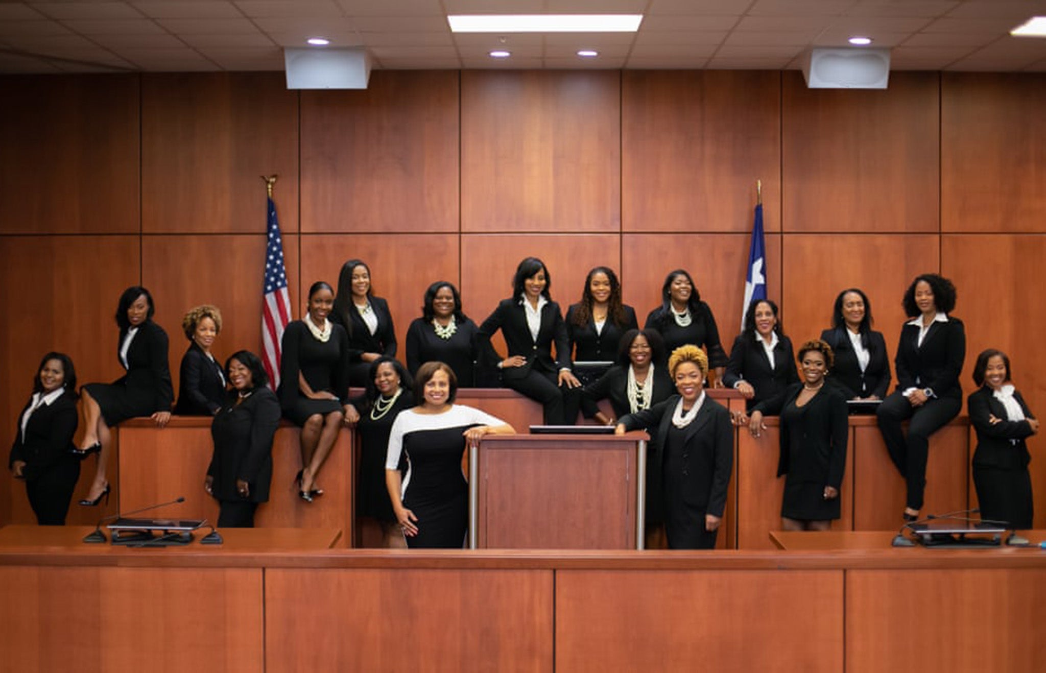 The 'Black Girl Magic' campaign was set up to broaden the diversity of the Houston area's judiciary