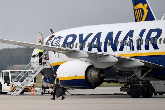 French authorities have seized a Ryanair plane and forced 149 passengers to disembark