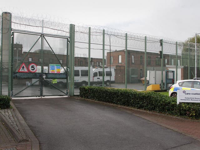 <p>Campsfield closed in 2018 after years of being the subject of fierce criticism over concerns about the length of time people were being locked up</p>