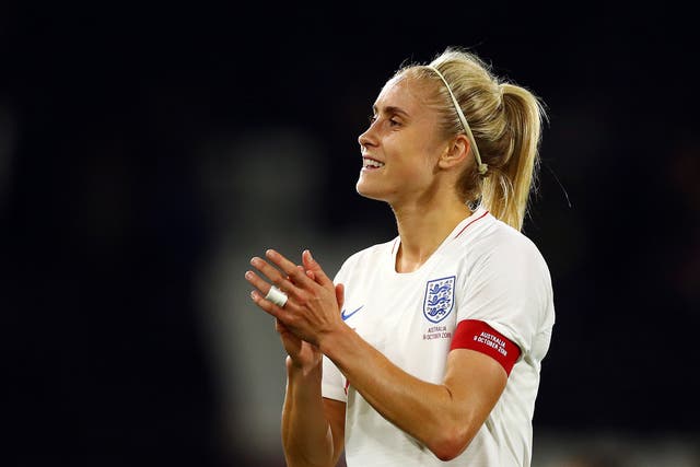 Steph Houghton was made England captain in January 2014