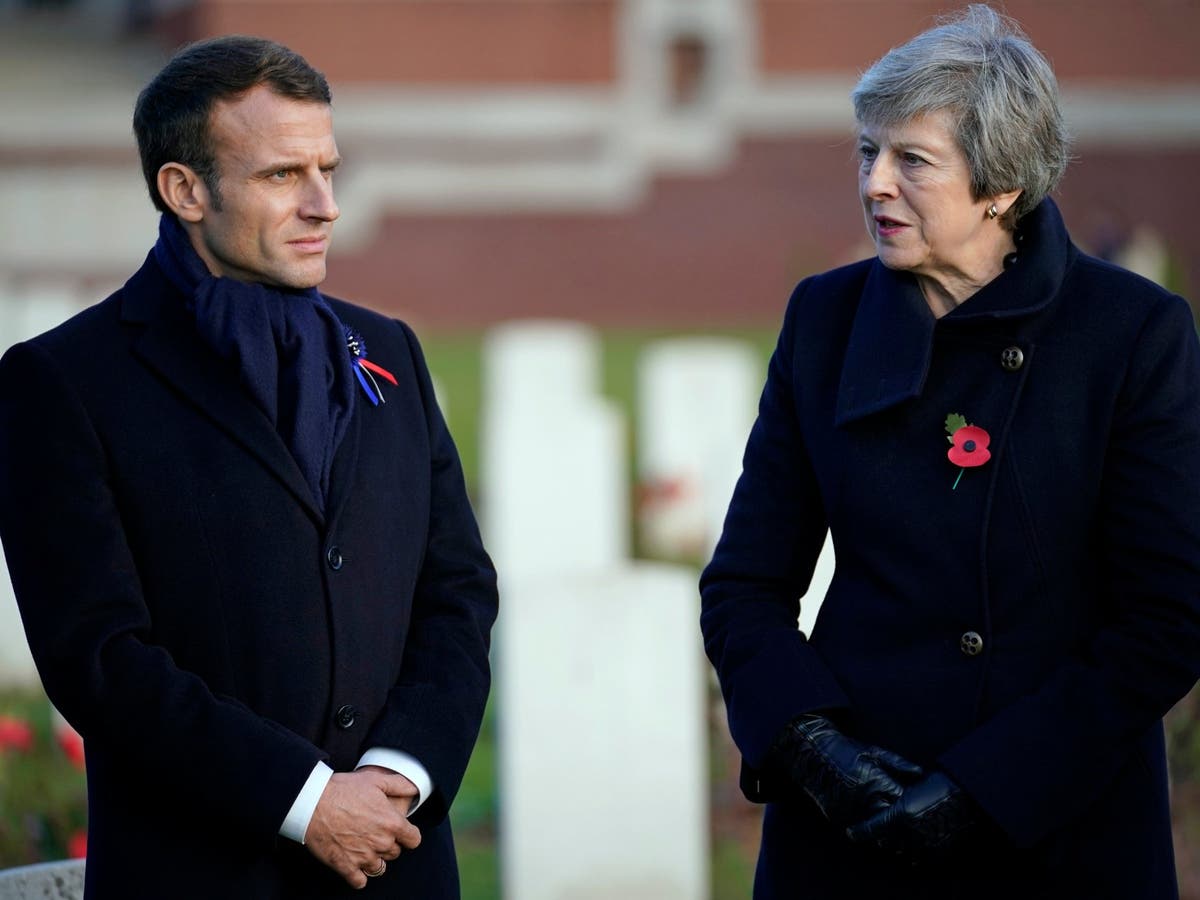 Brexit: Theresa May heads to Paris to plead for extension amid Tory fury in London