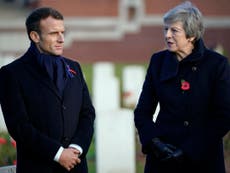 May heads to Paris to plead for extension amid Tory fury