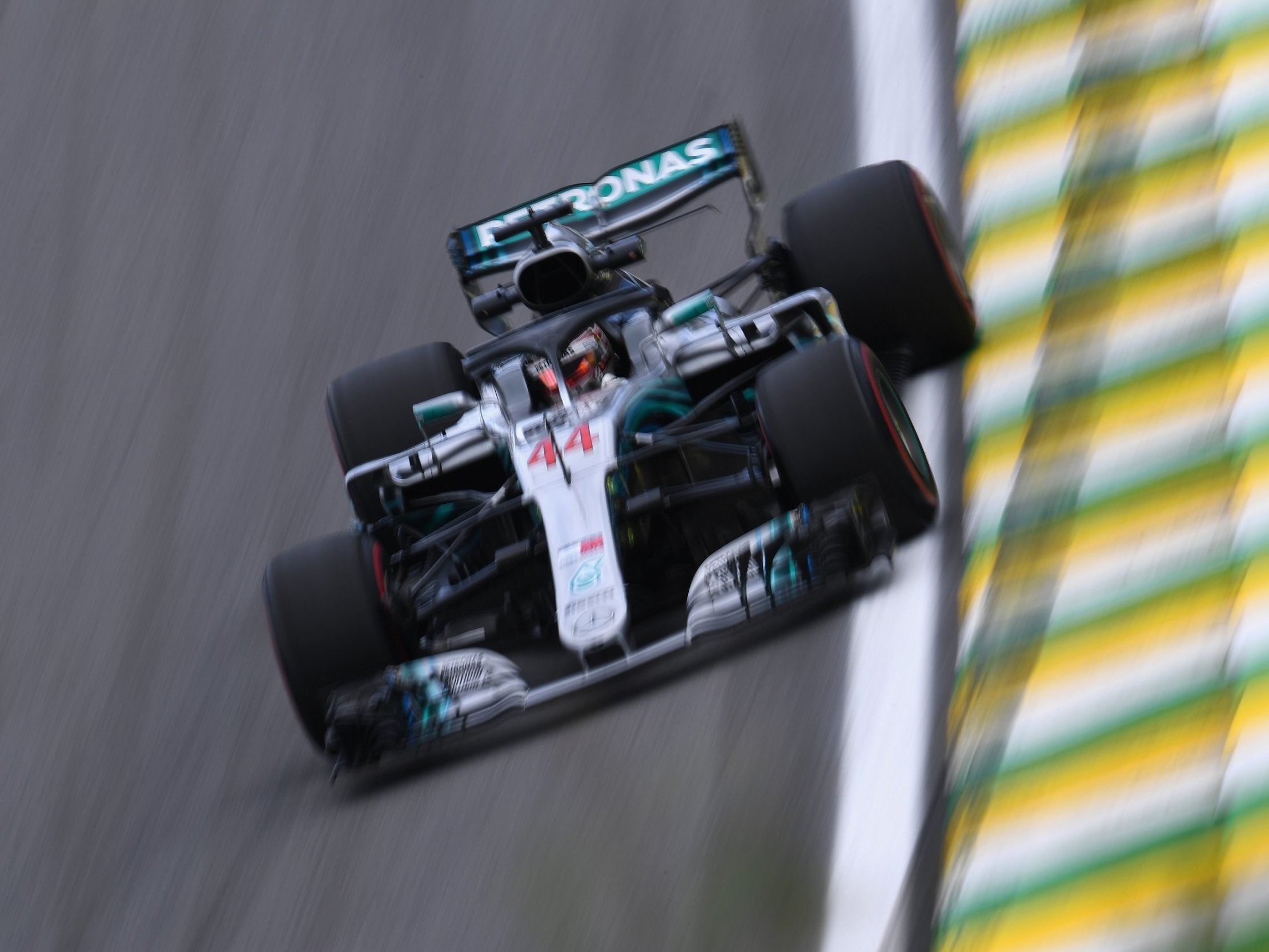 Lewis Hamilton was pipped by his Mercedes teammates