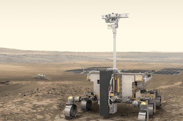The ExoMars rover is set to land on Mars in 2021