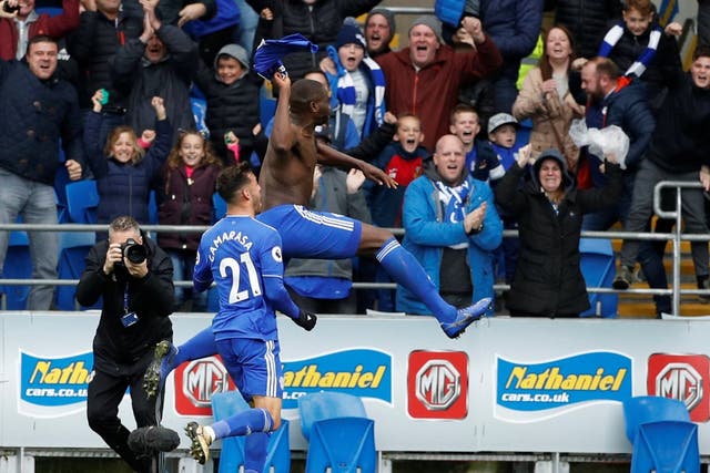 Sol Bamba scored the late winner for Cardiff