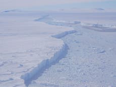 Nasa spots new iceberg three times size of Manhattan in Antarctica