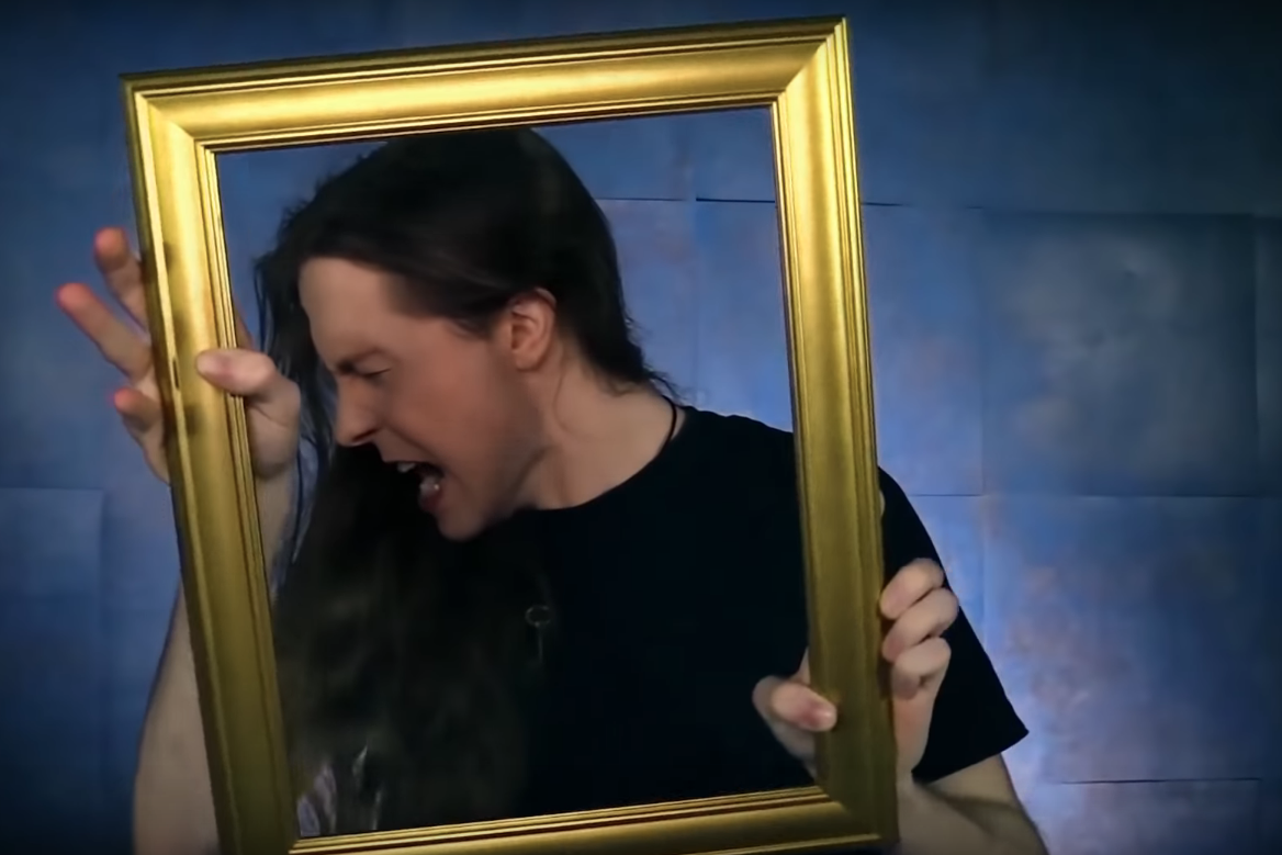 A still from Threatin's music video 'Living is Dying'