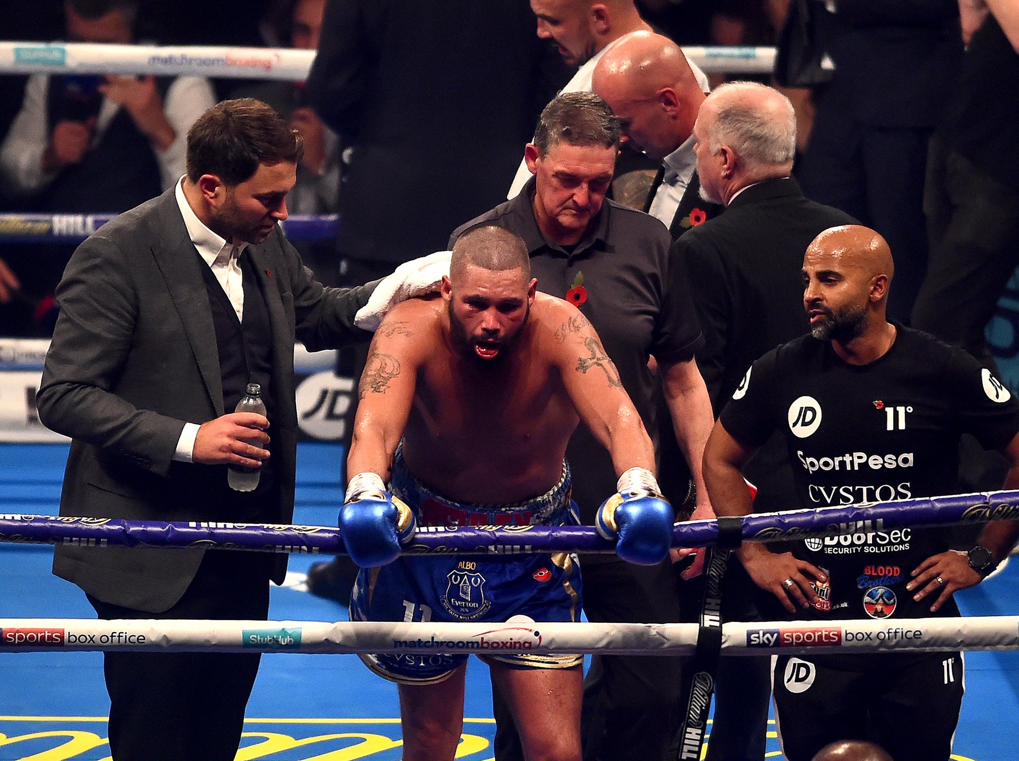 Bellew is consoled