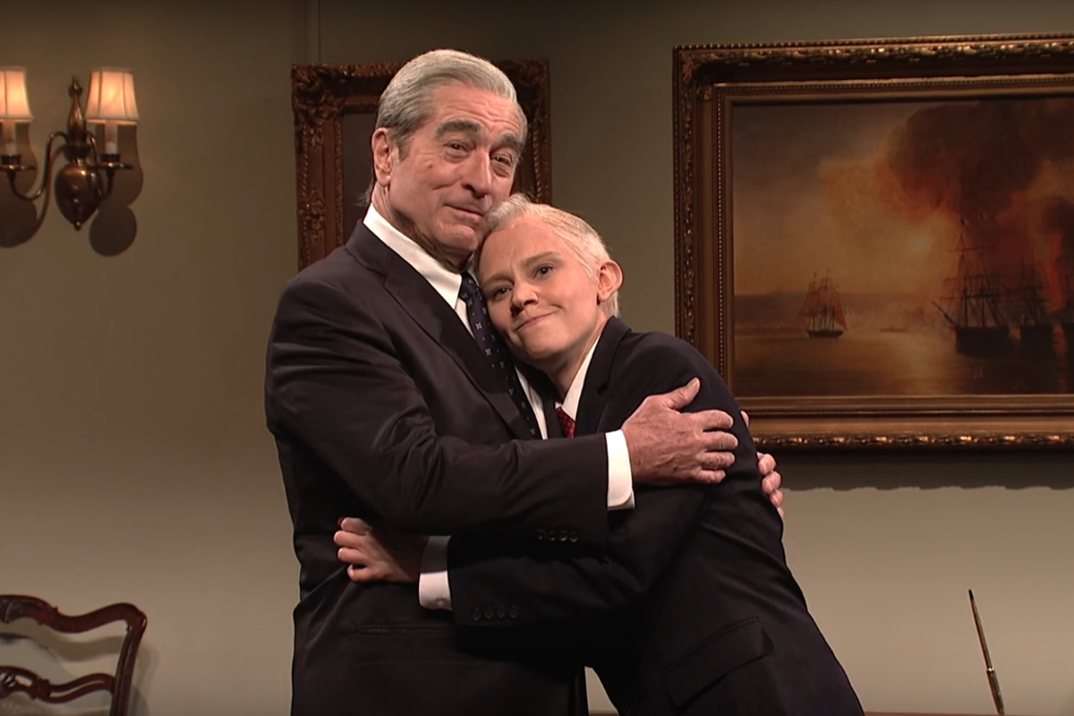 Saturday Night Live: Robert De Niro appears as Mueller to say goodbye