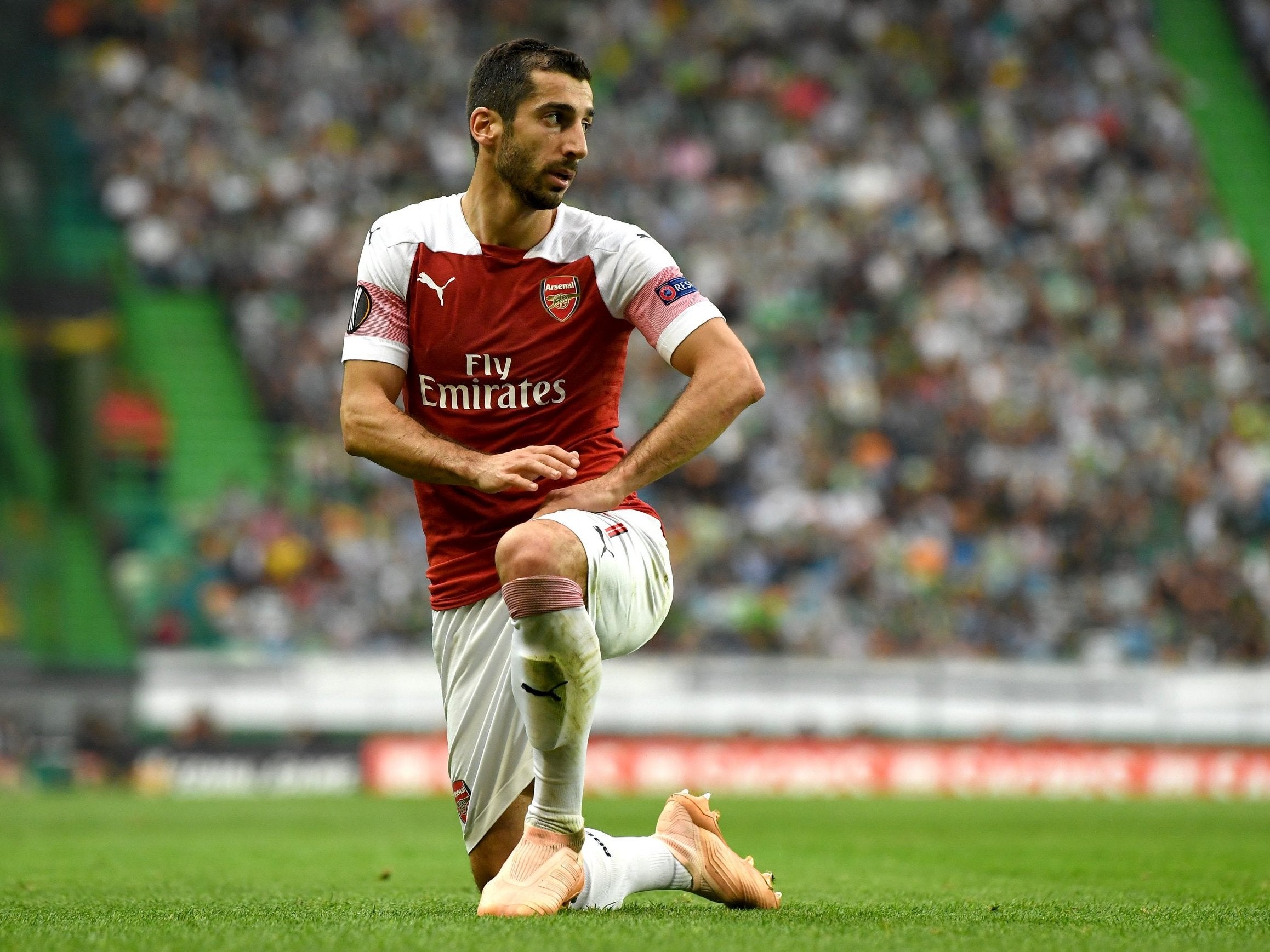 Henrikh Mkhitaryan appears to be settling into Unai Emery's plans at Arsenal