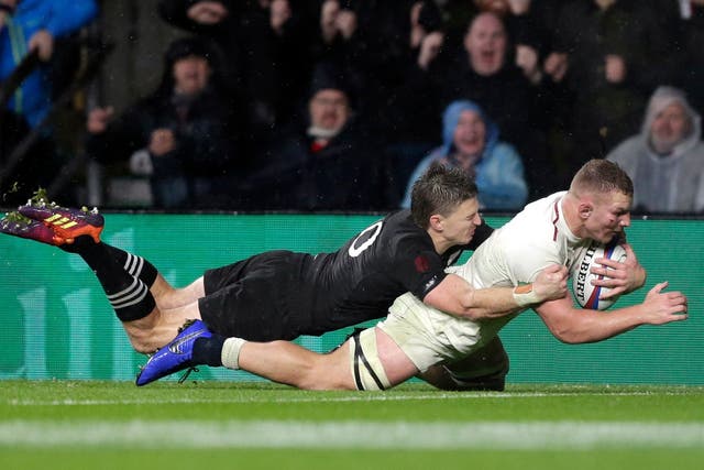 Sam Underhill thought he'd secured England victory over New Zealand