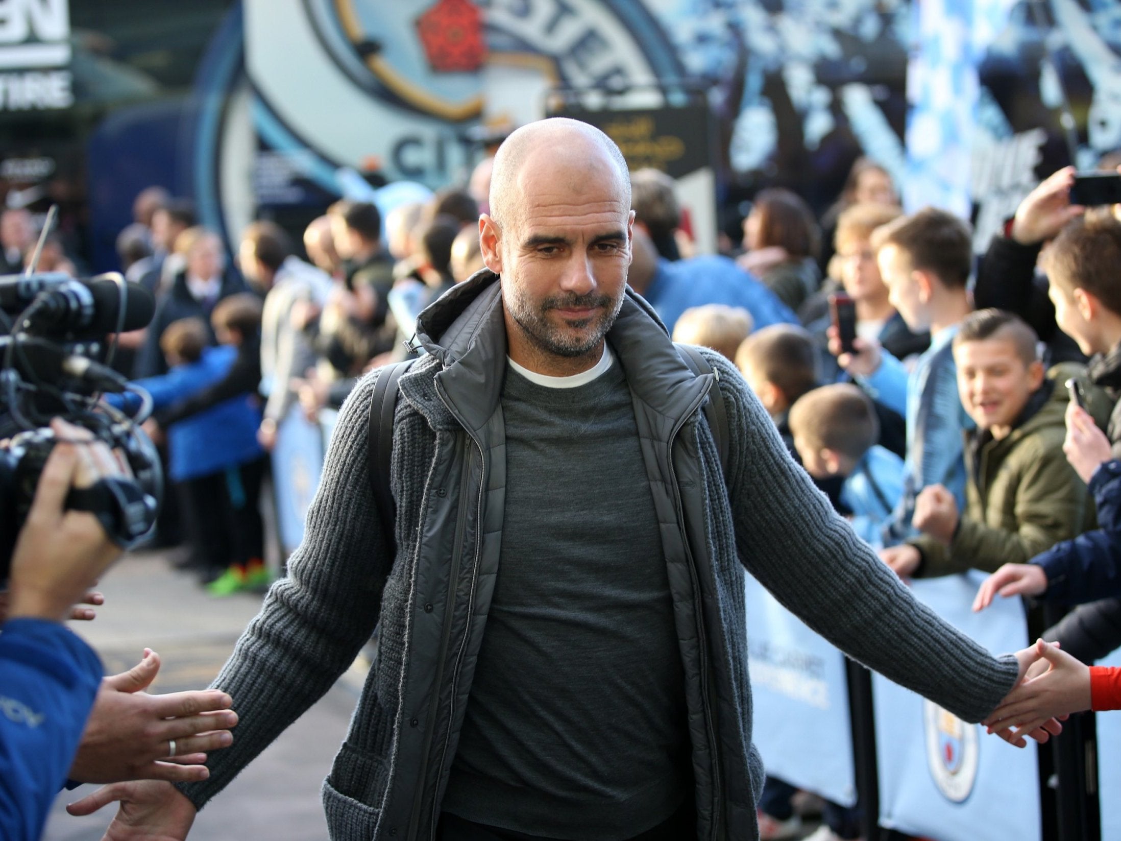Guardiola believes the strength of the Premier League has improved him