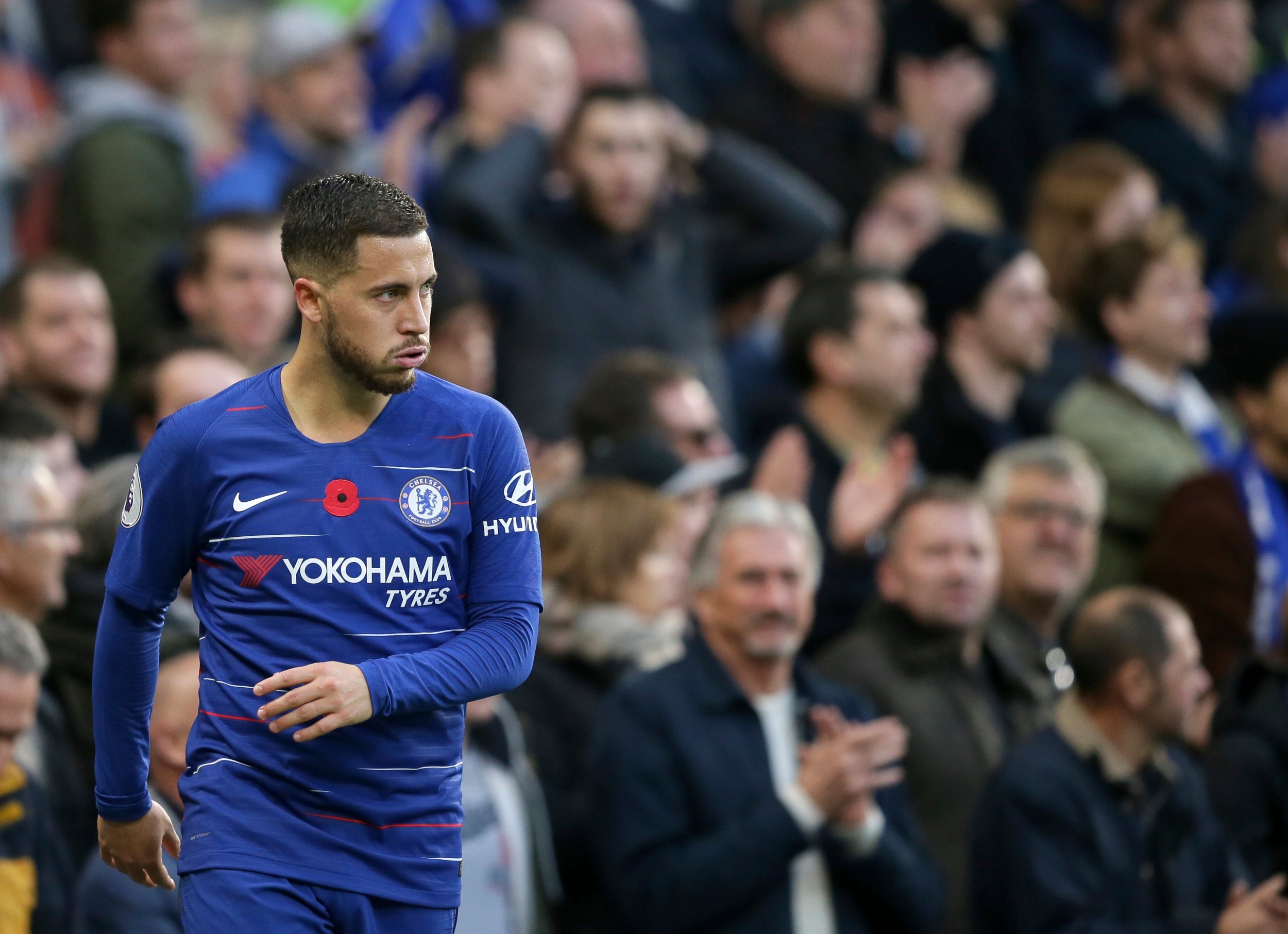 Hazard said he is continuing to enjoy himself at Chelsea