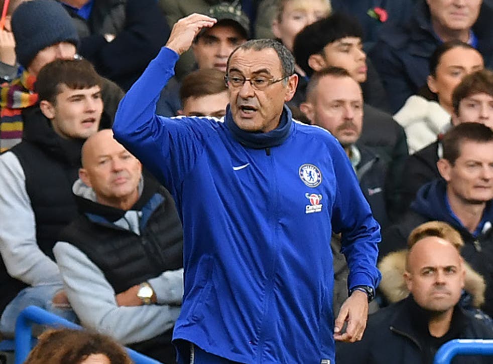 Maurizio Sarri was disappointed by his side's inability to create clear-cut chances