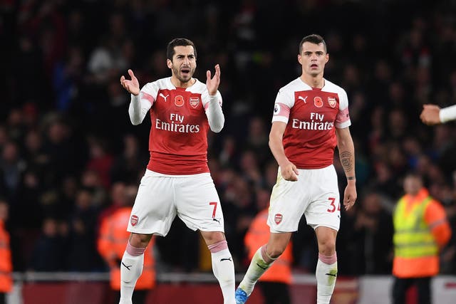 Arsenal struck late on in the game to preserve their unbeaten record