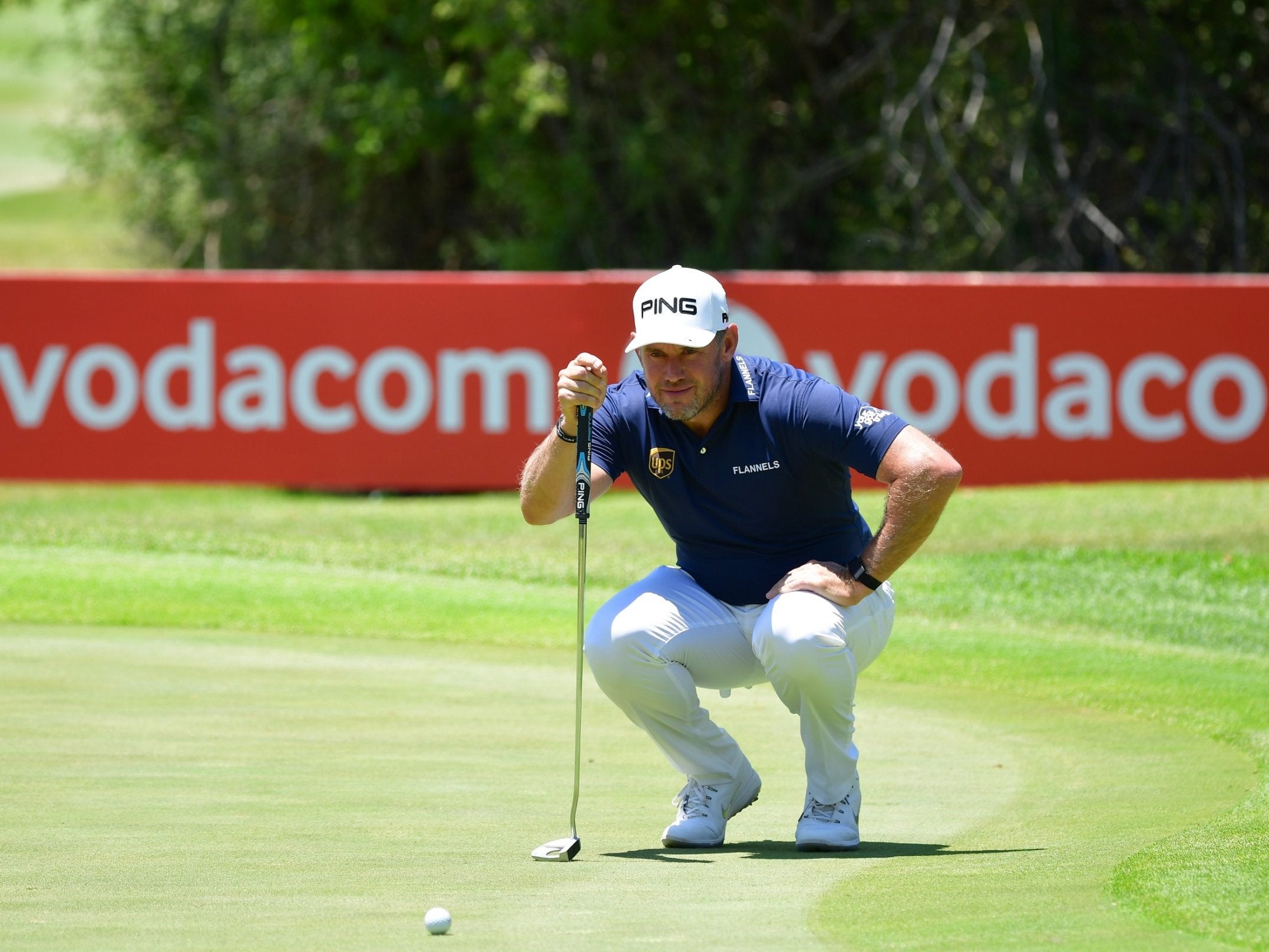 
Lee Westwood kept his cool on the greens 