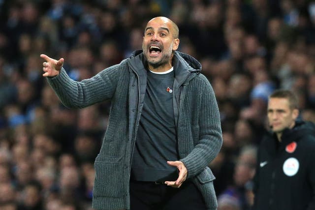 Pep Guardiola spoke about Anthony Taylor's appointment before the Manchester derby